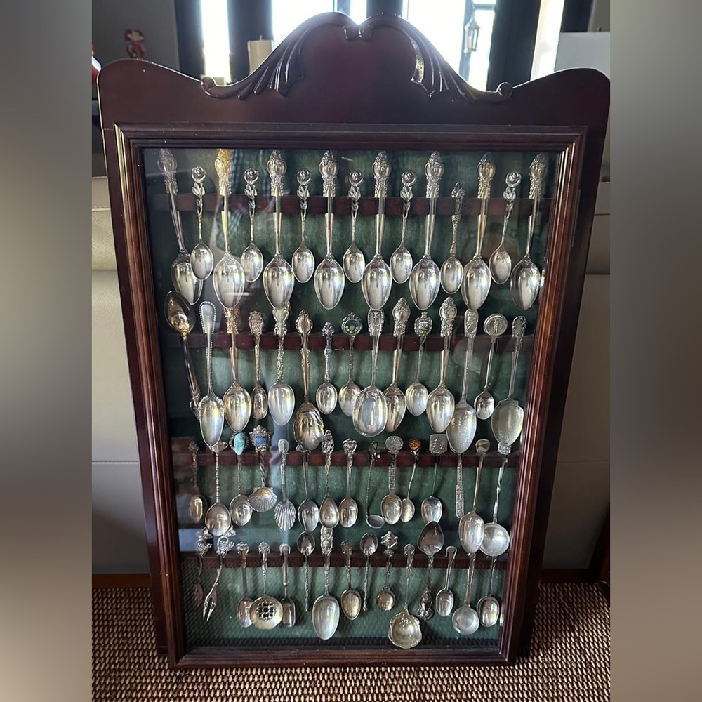 Vintage spoon collection. Each spoon has a history.